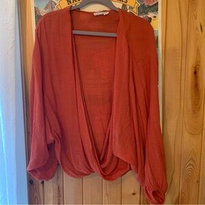 Flowy Molly Green Top